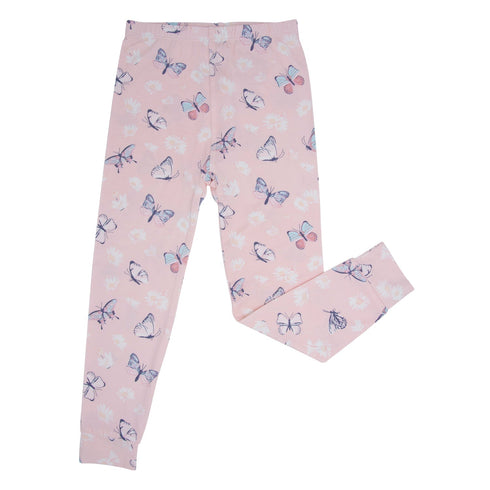 pink-butterfly-daisy-bamboo-big-kid-pajama-set Sweet Bamboo - Sophia's Style-3